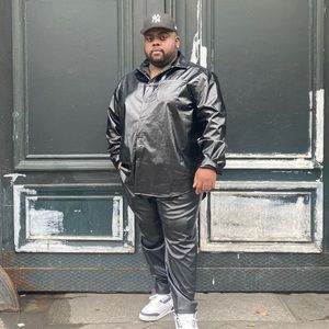 Faux leather Matching set.